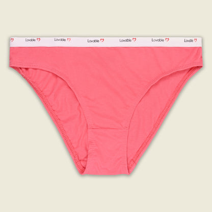 Women’s Cotton Blend Mid-Rise Briefs – Pack of 3