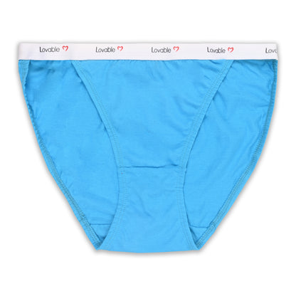 Women’s Cotton Blend Mid-Rise Briefs – Pack of 3