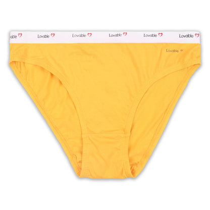 Women’s Cotton Blend Mid-Rise Briefs – Pack of 3