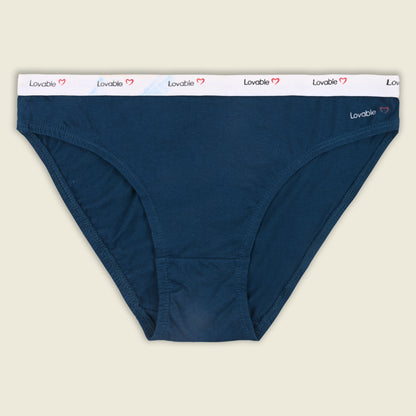 Women’s Cotton Blend Mid-Rise Briefs – Pack of 3